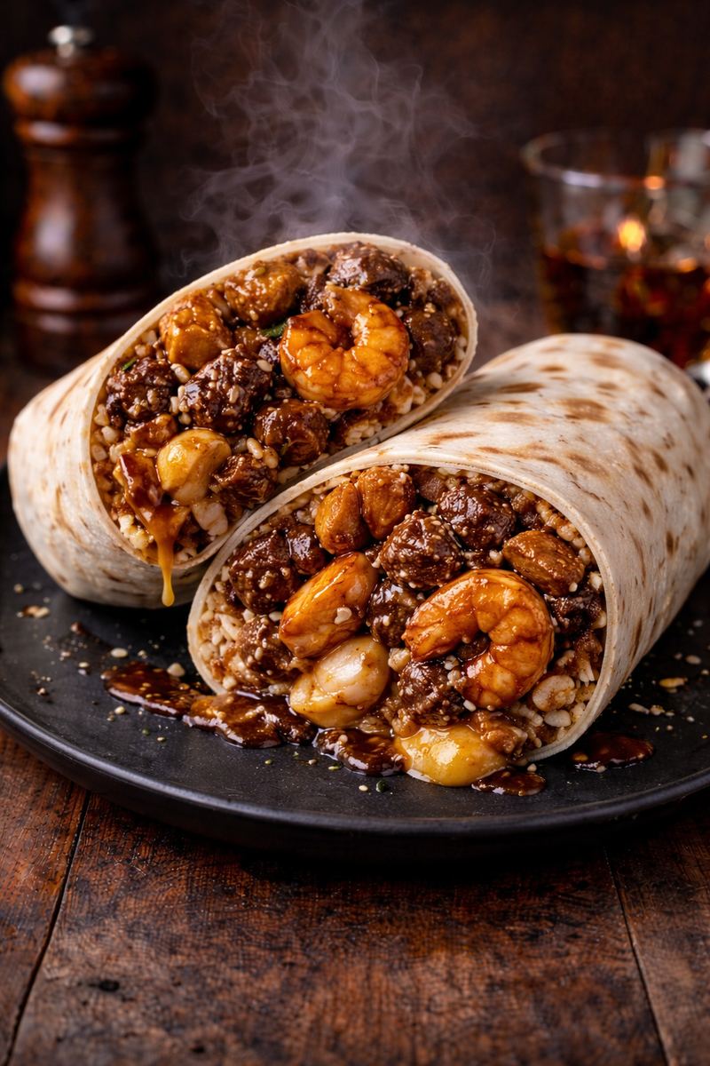 Hibachi Burrito